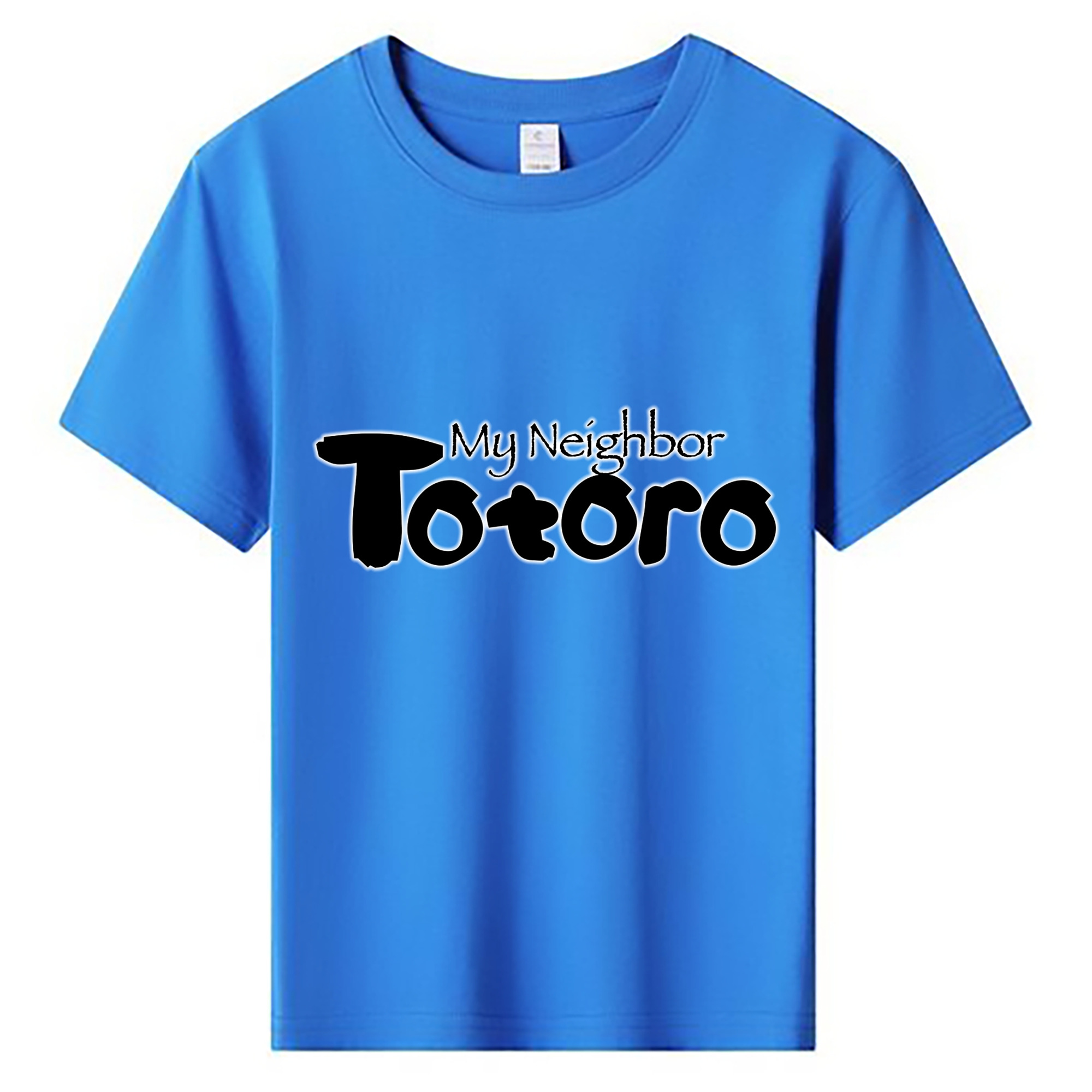 （画像用） となりのトトロ 草壁メイ 草壁サツキ My Neighbor Totoro Satsuki Kusakabe Mei Kusakabe 綿100％キッズTシャツ（フロントプリント）